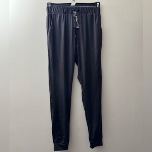 Black Joggers with Elastic Waistband